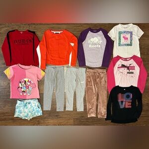 Girls Youth Small Bundle Assorted Brand Names Pink Purple Lot